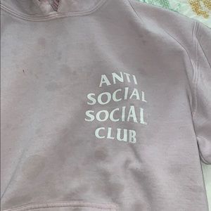 Anti social Social club hoodie